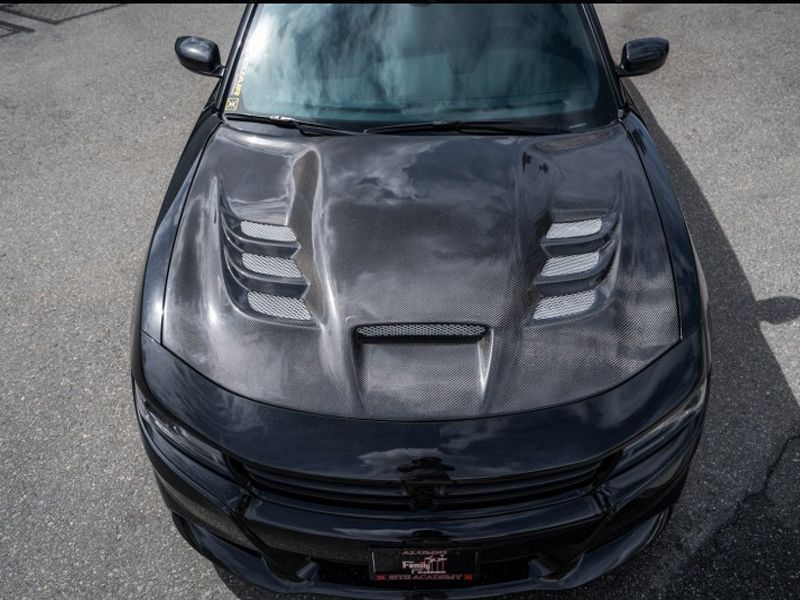 20152023 Charger Viper Styled Heat Extractor Hood